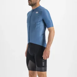 Sportful Checkmate Jersey - Blue Sea Berry Blauw -Aanbiedingen Vlot Fiets Winkel 05 1122035 435