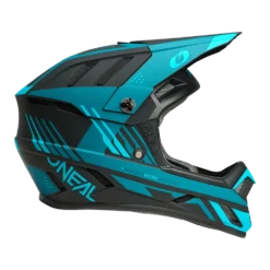 Oneal BACKFLIP Helm STRIKE V.23 Zwart/teal -Aanbiedingen Vlot Fiets Winkel 0500 75 right side