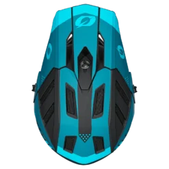 Oneal BACKFLIP Helm STRIKE V.23 Zwart/teal -Aanbiedingen Vlot Fiets Winkel 0500 75 top