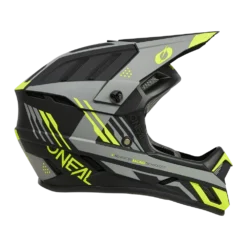 Oneal BACKFLIP Helm STRIKE V.23 Zwart/neon Geel -Aanbiedingen Vlot Fiets Winkel 0500 77 right side