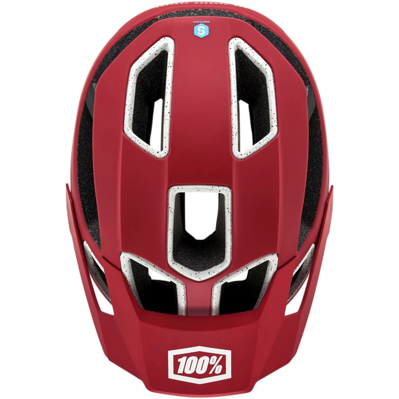 100% Altec Helm Met Fidlock - Diep Rood 2 100% Altec Helm Met Fidlock - Diep Rood - Afbeelding 2