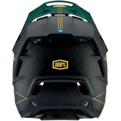 100% Vliegtuig 2 Helm - Goud/Bosgroen -Aanbiedingen Vlot Fiets Winkel 100 downhill mtb helm downhill mtb helmet aircraft 2 2 1