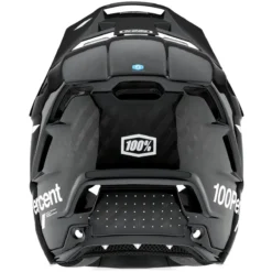 100% Aircraft 2 Helm - Zwart/wit -Aanbiedingen Vlot Fiets Winkel 100 downhill mtb helm downhill mtb helmet aircraft 2 3