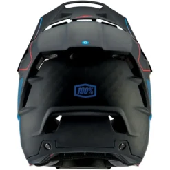 100% Vliegtuig 2 Helm - Staalblauw/Neonrood -Aanbiedingen Vlot Fiets Winkel 100 downhill mtb helm downhill mtb helmet aircraft 2 3 3