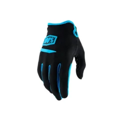 100% Ridecamp Handschoenen - Zwart/Blauw