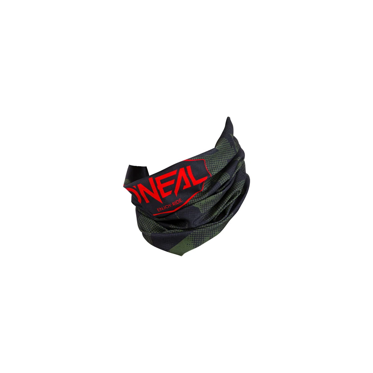 Oneal Nekwarmer Covert - Multifunctionele Sjaal - Zwart/Groen 1 Oneal Nekwarmer Covert - Multifunctionele Sjaal - Zwart/Groen