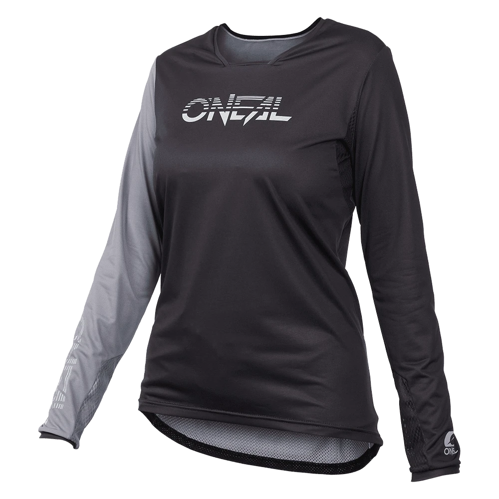 Oneal ELEMENT FR Dames MTB Trui HYBRID V.23 Zwart/grijs 1 Oneal ELEMENT FR Dames MTB Trui HYBRID V.23 Zwart/grijs