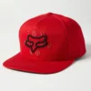 Fox Racing Top Coat - Snapback Cap - Chili - Rood