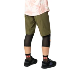 Fox Racing W Flexair Lite No Liner - Damesshort - Olijfgroen -Aanbiedingen Vlot Fiets Winkel 27401 099 4