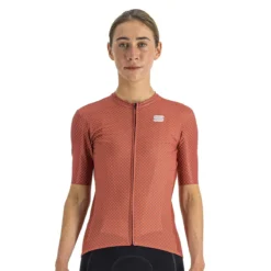Sportful Checkmate Dames Jersey - Pompelmo Mauve