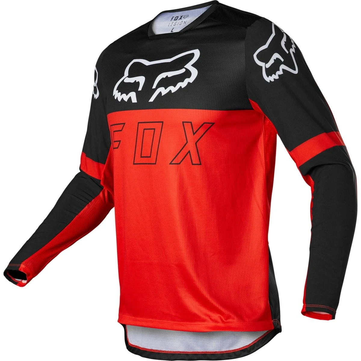 Fox Racing Legioen LT Trui Fluorescerend Rood 2 Fox Racing Legioen LT Trui Fluorescerend Rood - Afbeelding 2