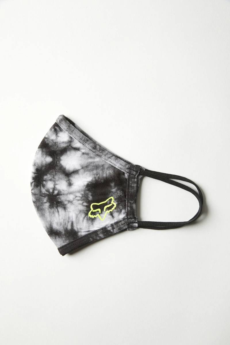 Fox Racing Gezichtsmasker - Mondbeschermer - Gelijkgekleurd - Zwart/Wit 2 Fox Racing Gezichtsmasker - Mondbeschermer - Gelijkgekleurd - Zwart/Wit - Afbeelding 2