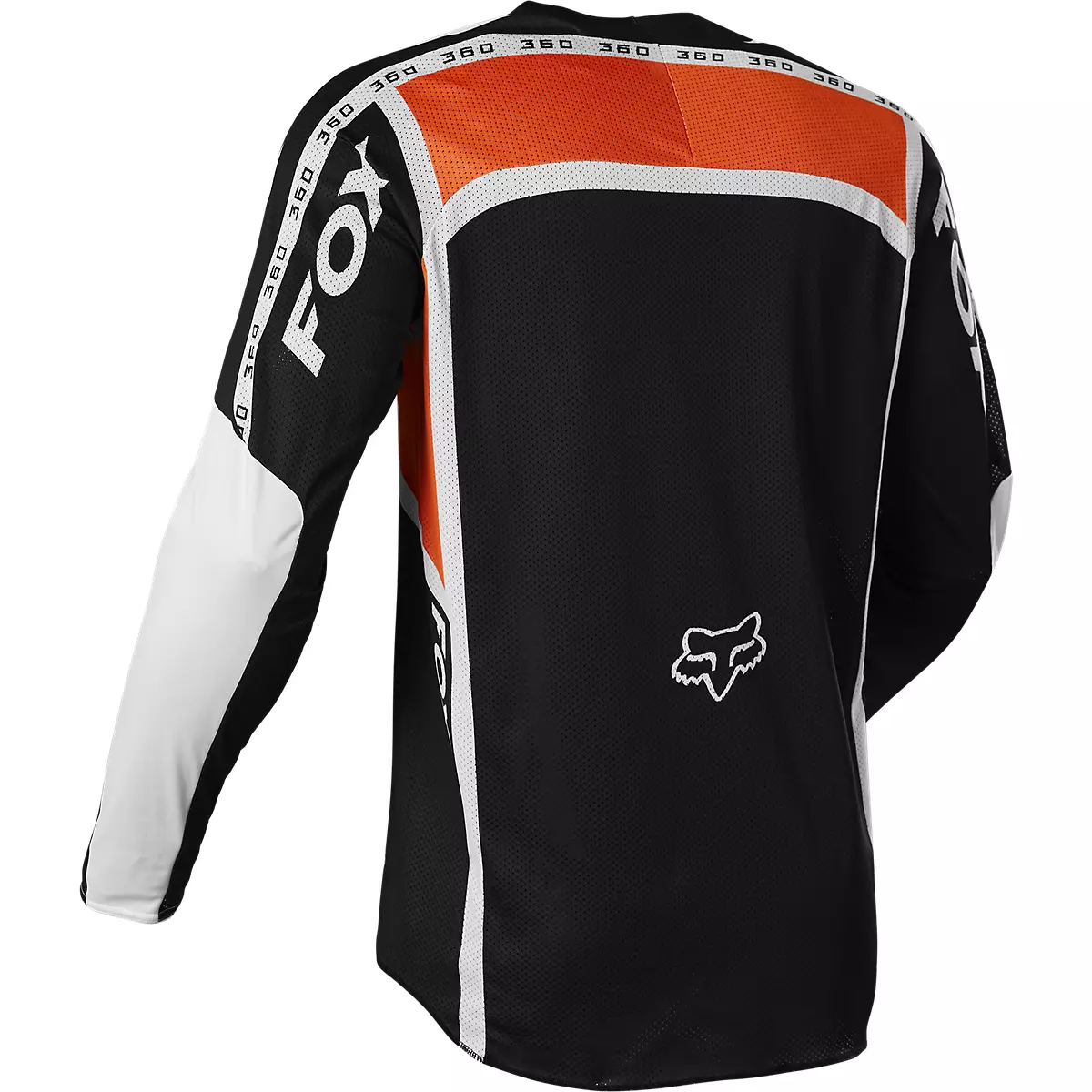 Fox Racing 360 Dvide Jersey Zwart/Wit/Oranje 3 Fox Racing 360 Dvide Jersey Zwart/Wit/Oranje - Afbeelding 3