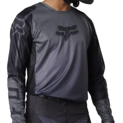 Fox Racing 180 Leed Jersey - Zwart / Donkere Schaduw -Aanbiedingen Vlot Fiets Winkel 29610 330 2