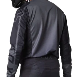 Fox Racing 180 Leed Jersey - Zwart / Donkere Schaduw -Aanbiedingen Vlot Fiets Winkel 29610 330 3