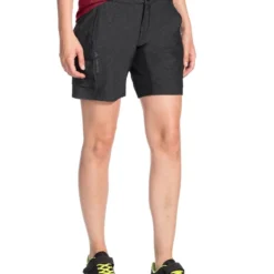 VAUDE Tremalzini Vrouwen Shorts - Zwart -Aanbiedingen Vlot Fiets Winkel 40838 010 d