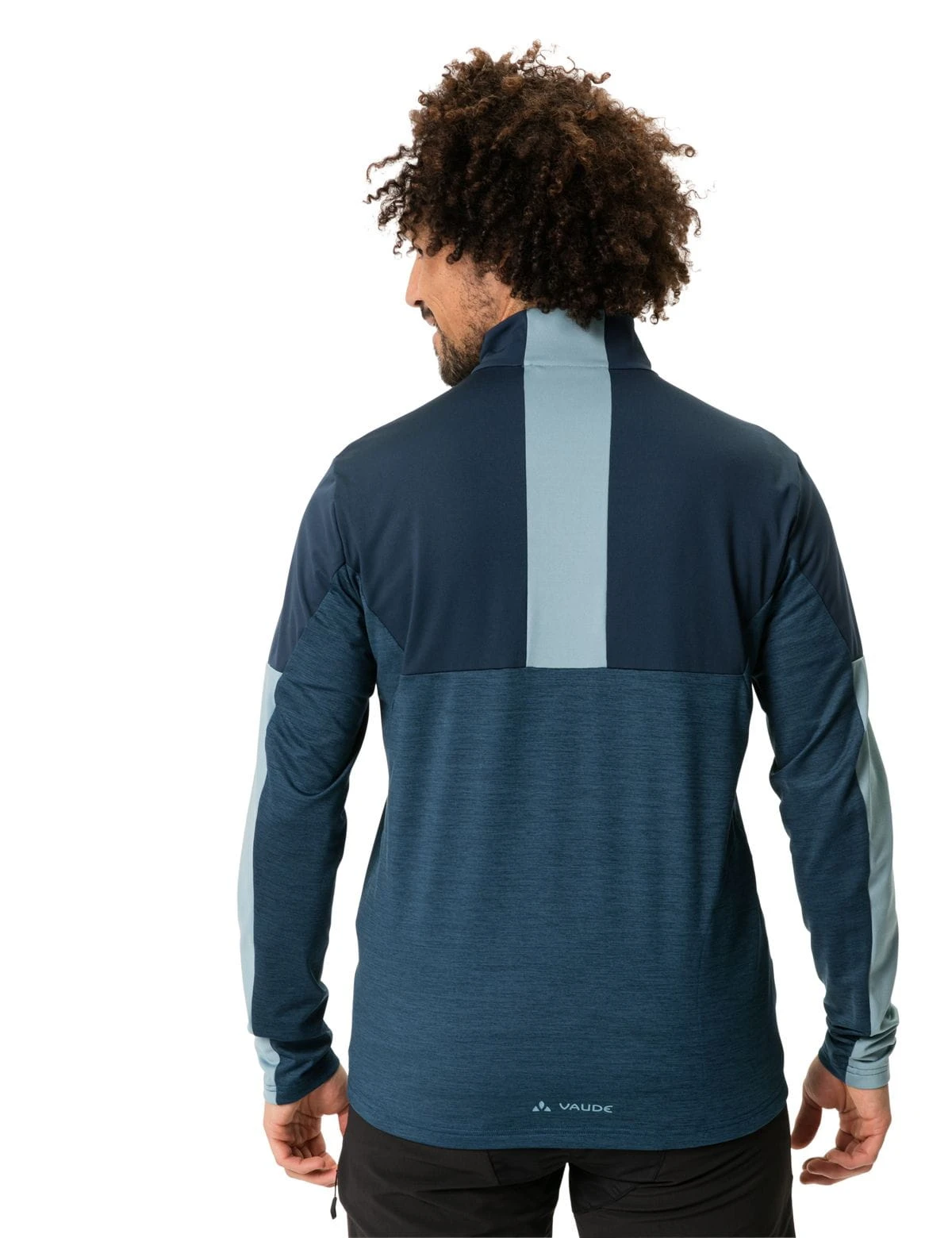 VAUDE All Year Moab Jersey Lange Mouw - Dark Sea Uni 4 VAUDE All Year Moab Jersey Lange Mouw - Dark Sea Uni - Afbeelding 4