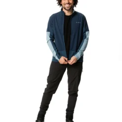 VAUDE All Year Moab Jersey Lange Mouw - Dark Sea Uni 8 VAUDE All Year Moab Jersey Lange Mouw - Dark Sea Uni -Aanbiedingen Vlot Fiets Winkel 42163 160 d 4