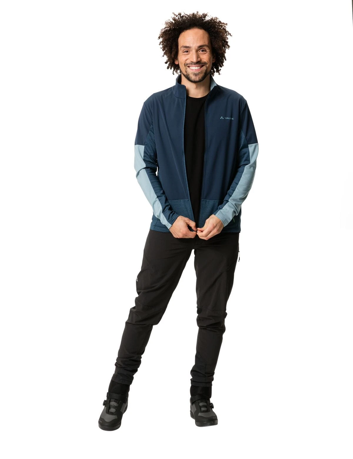 VAUDE All Year Moab Jersey Lange Mouw - Dark Sea Uni 3 VAUDE All Year Moab Jersey Lange Mouw - Dark Sea Uni - Afbeelding 3