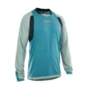 ION Tee LS Scrub Amp - Jersey Met Lange Mouwen - Tidal Green - Blauw/Zwart/Grijs/Groen