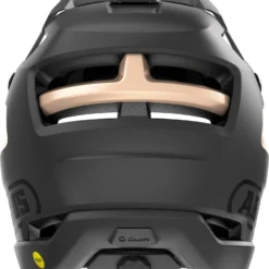 Abus AirDrop MIPS Zwart Goud 5 Abus AirDrop MIPS Zwart Goud -Aanbiedingen Vlot Fiets Winkel 662546 AIRDROP BLACK GOLD REAR CMYK