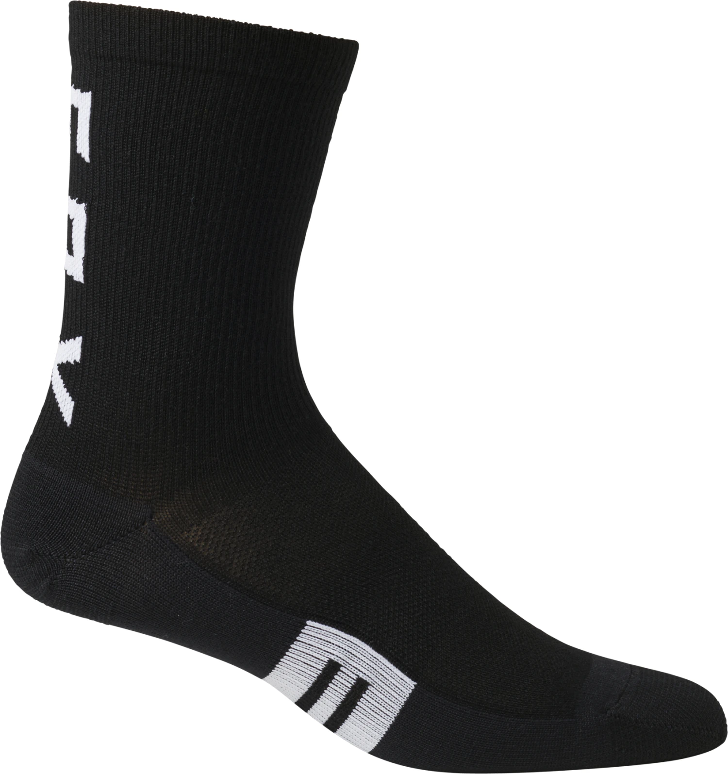Fox Racing 6" Flexair Merino Sok Zwart 1 Fox Racing 6" Flexair Merino Sok Zwart