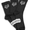 Fox Racing 6" Ranger Sock Prepack Zwart - Zwart