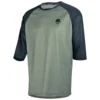 IXS Carve Jersey - Olijfgroen/Grafiet - 3/4 Mouw