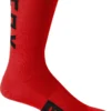 Fox Racing 8" Flexair Merino Sok Fluorescerend Rood