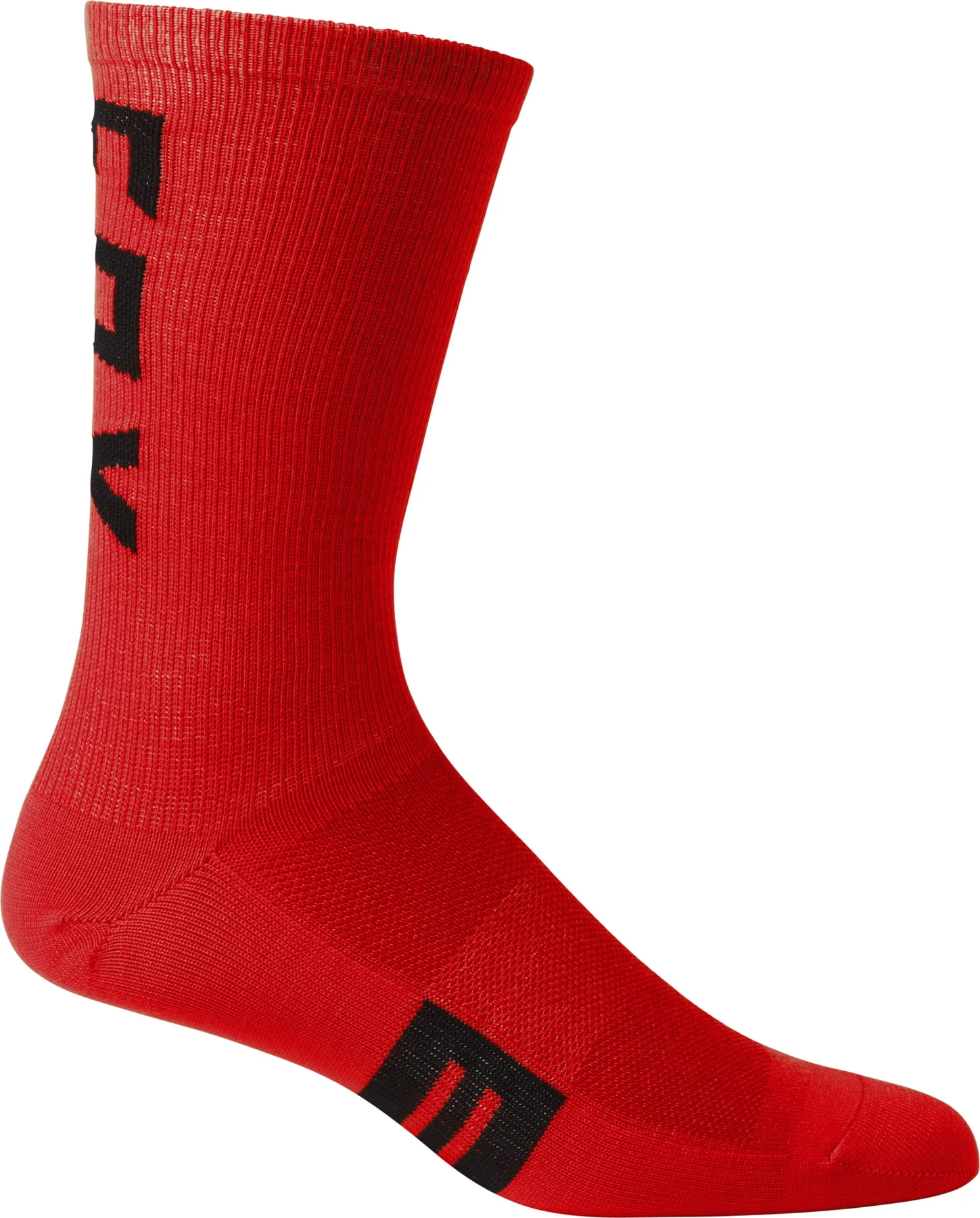 Fox Racing 8" Flexair Merino Sok Fluorescerend Rood 1 Fox Racing 8" Flexair Merino Sok Fluorescerend Rood