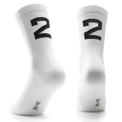 Assos Poker Socks No.2 - Holy White