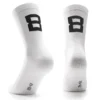 Assos Poker Socks No.8 - Holy White