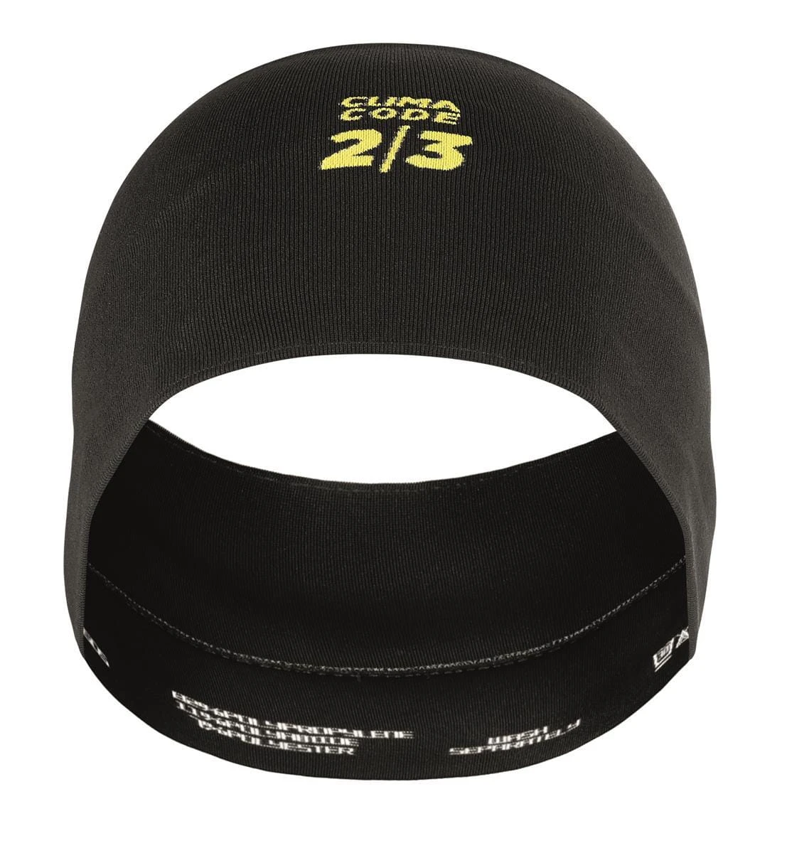 Assos Spring Fall Hoofdband Zwart Serie 1 Assos Spring Fall Hoofdband Zwart Serie