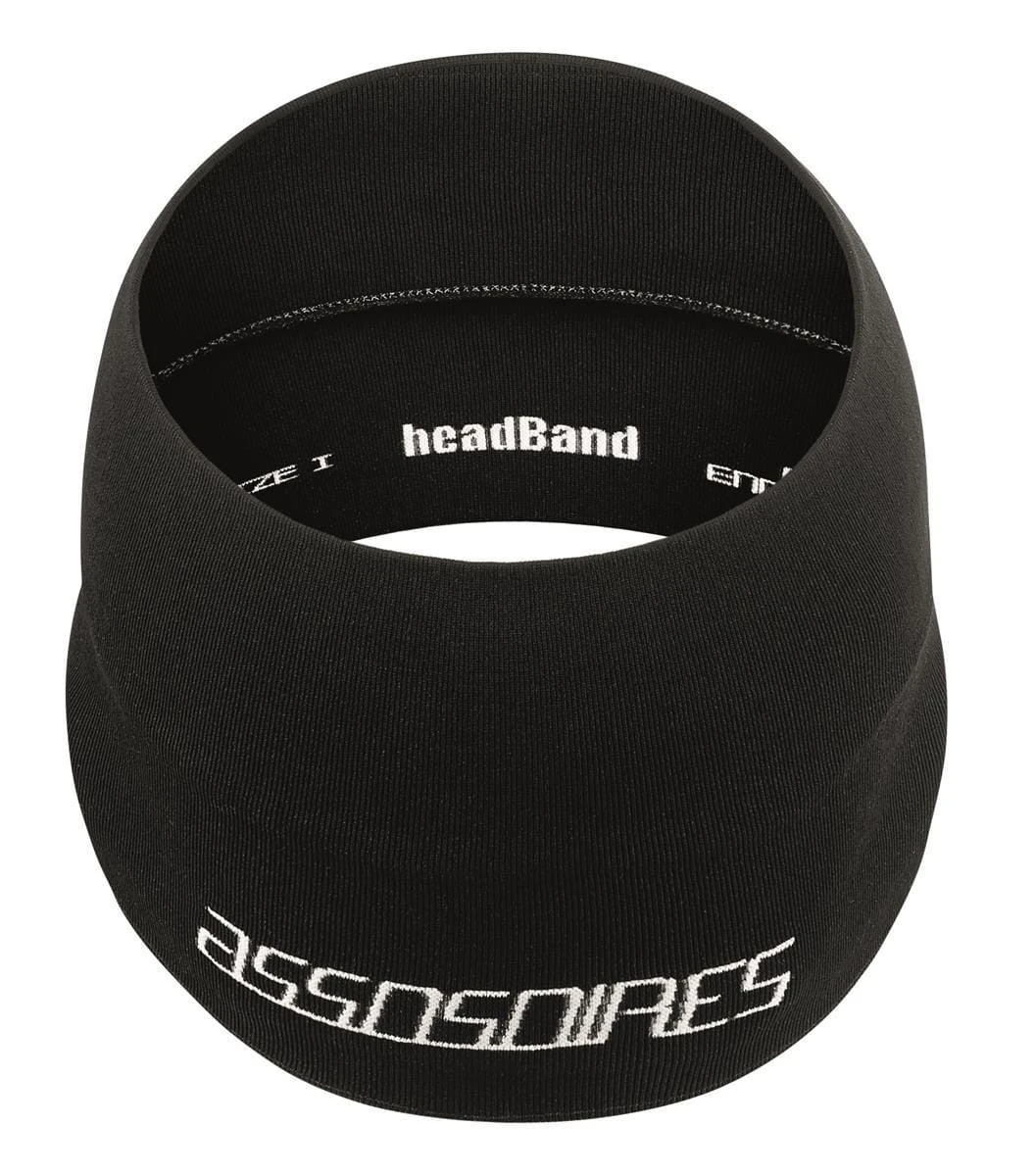 Assos Spring Fall Hoofdband Zwart Serie 2 Assos Spring Fall Hoofdband Zwart Serie - Afbeelding 2
