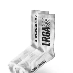 LOOSE RIDERS Technische Sokken - LRGA Kleuren Zwart Wit Wit