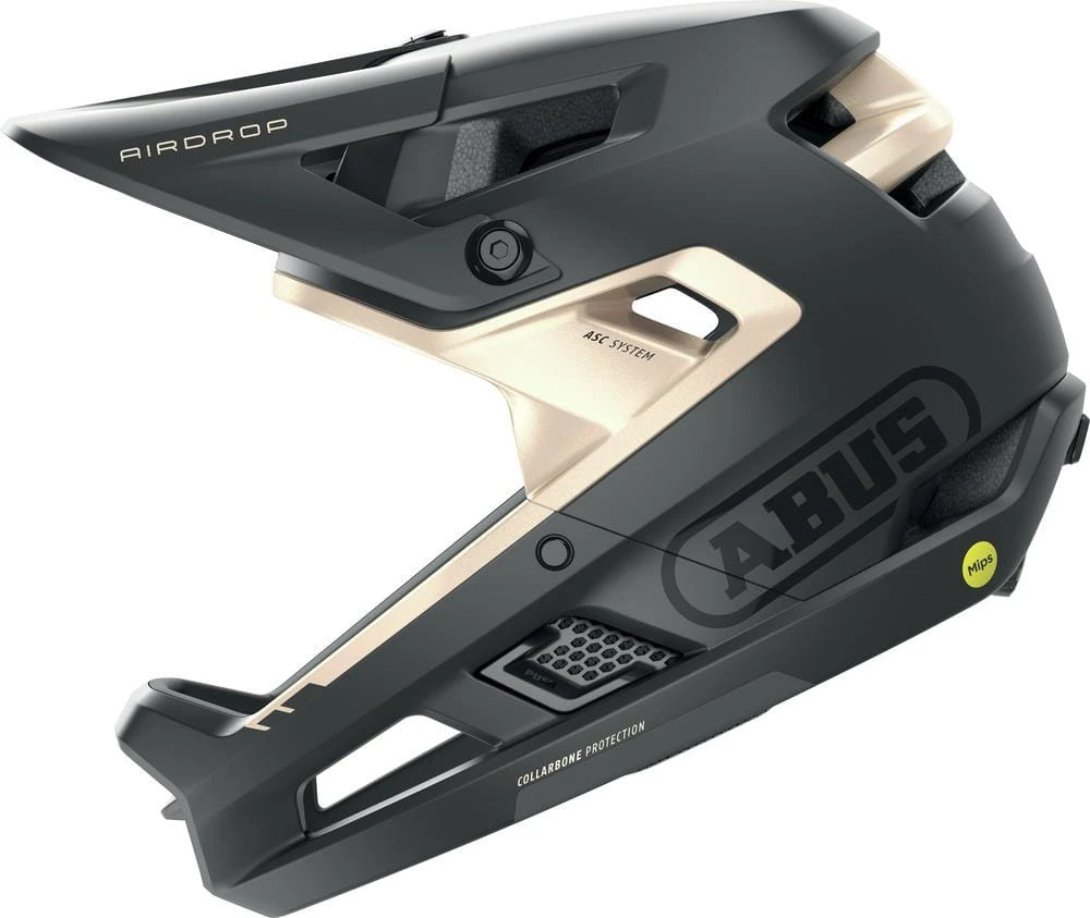 Abus AirDrop MIPS Zwart Goud 1 Abus AirDrop MIPS Zwart Goud