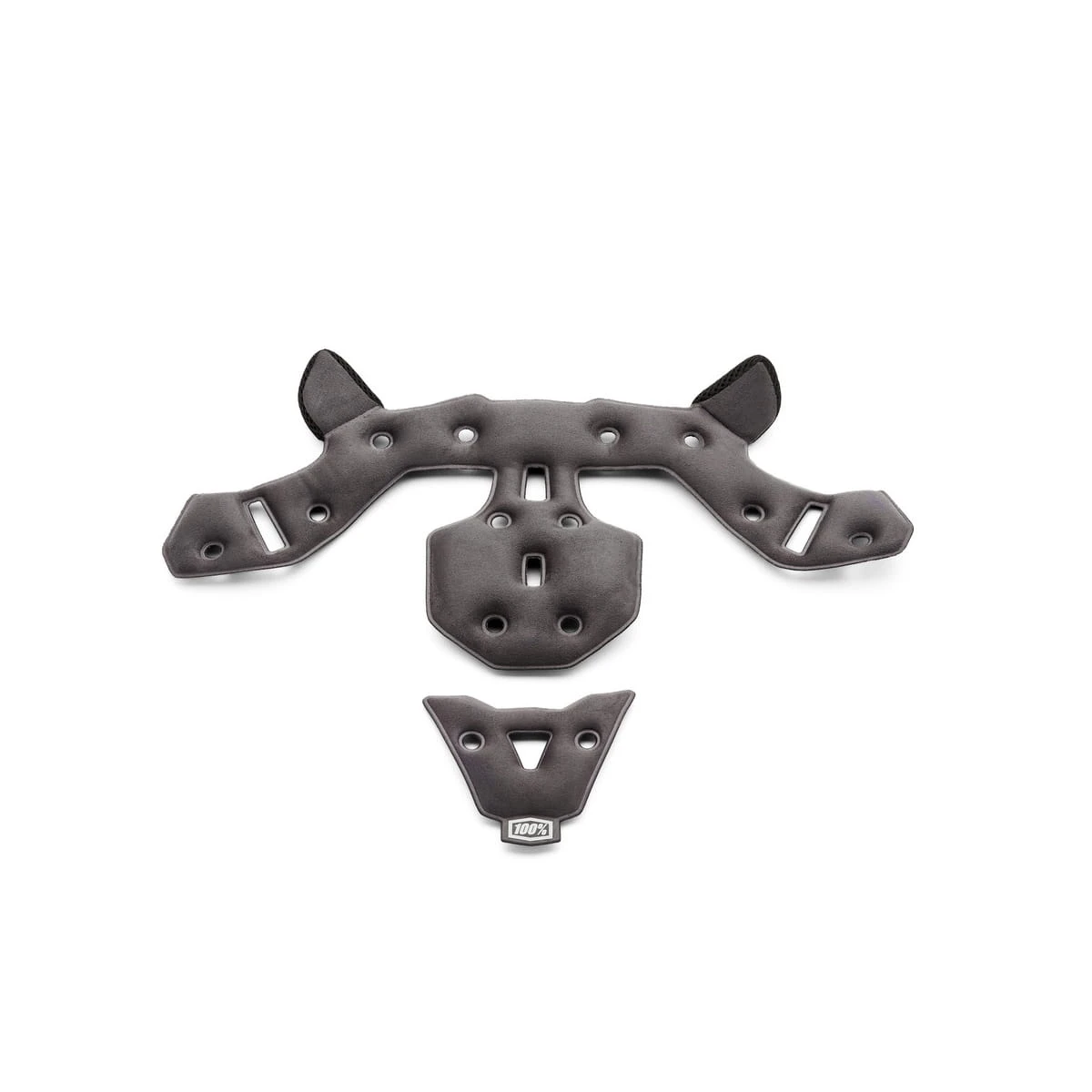 100% Aircraft 2 Crown Liner Vervangingskussen Voor Aircraft 2 - Zwart/grijs 1 100% Aircraft 2 Crown Liner Vervangingskussen Voor Aircraft 2 - Zwart/grijs