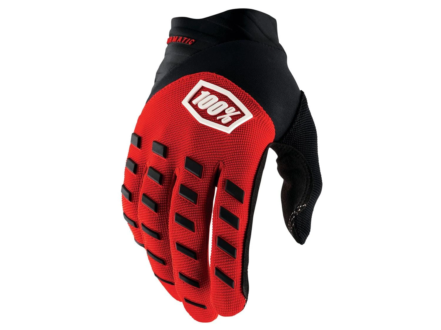 100% Airmatic Handschoenen - Rood/Zwart 1 100% Airmatic Handschoenen - Rood/Zwart