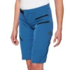 100% Airmatic Dames Shorts - Leisteenblauw