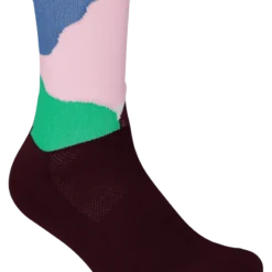 POC Essential Print Sok - Kleurenspatten Multi Opaal/Basalt