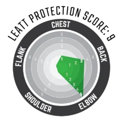 LEATT AirFlex Stealth - Protector Jas - Zwart -Aanbiedingen Vlot Fiets Winkel Body Tee Airflex Stealth