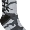 Fox Racing Camo Cushioned Crew Sock Zwart Camo