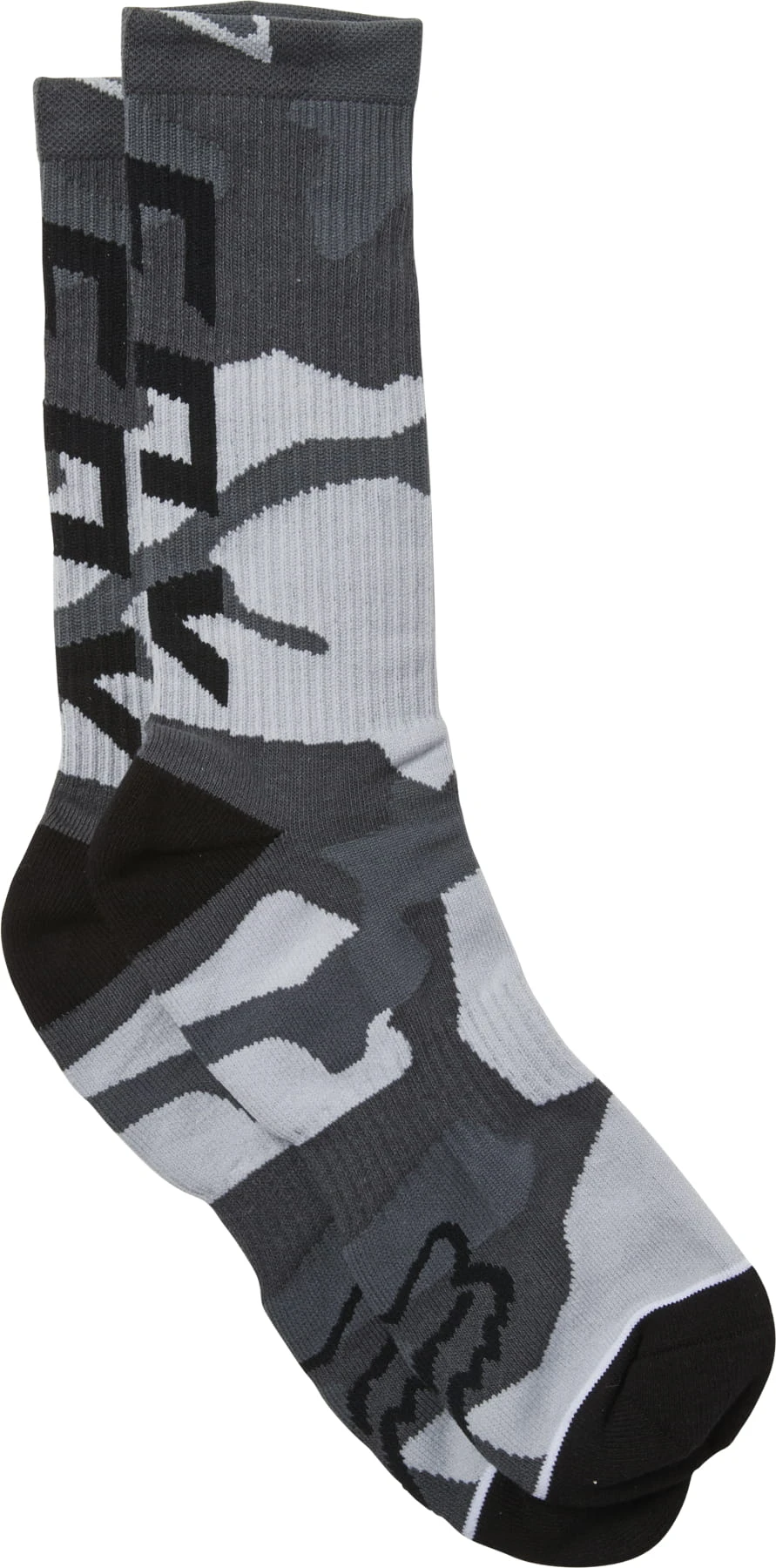 Fox Racing Camo Cushioned Crew Sock Zwart Camo 1 Fox Racing Camo Cushioned Crew Sock Zwart Camo