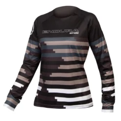 Endura Dames MT500 Supercraft T-shirt (lange Mouw) - Zwart