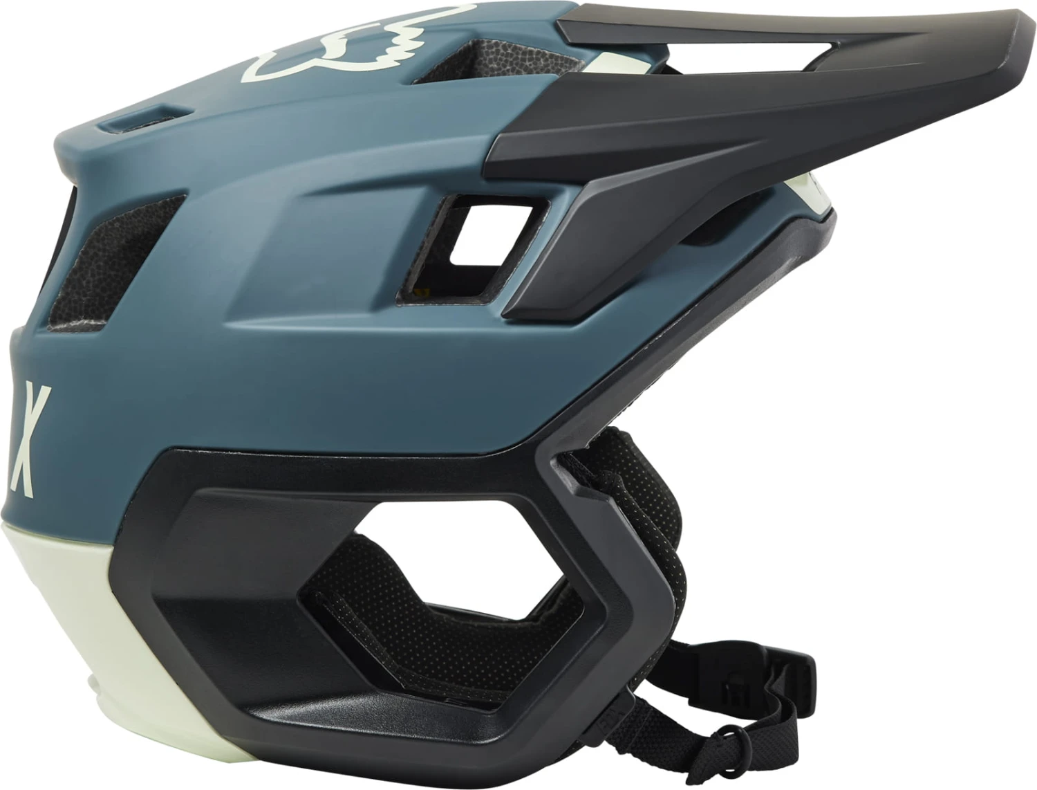 Fox Racing Dropframe Pro-helm, CE - Smaragd 2 Fox Racing Dropframe Pro-helm, CE - Smaragd - Afbeelding 2