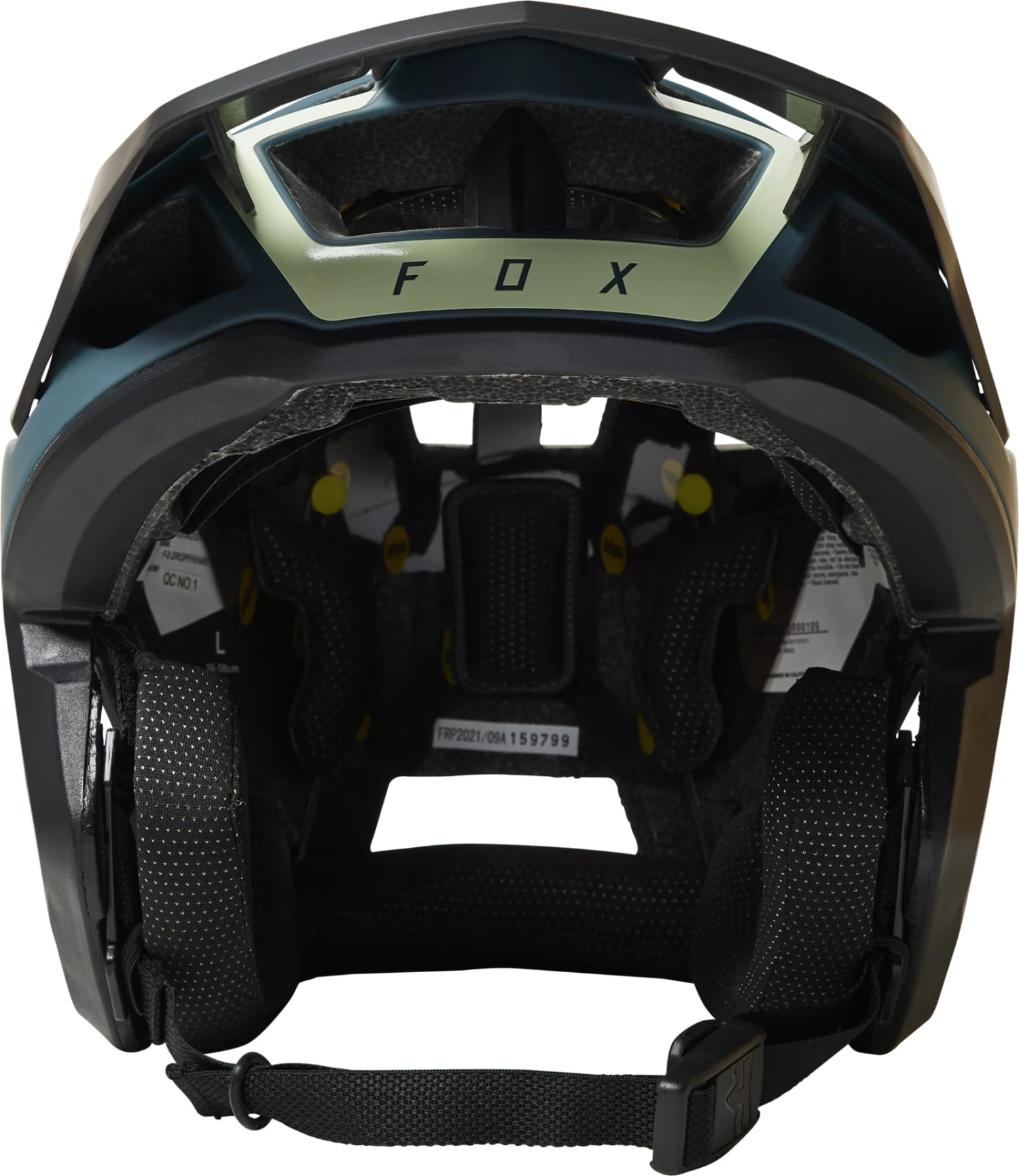 Fox Racing Dropframe Pro-helm, CE - Smaragd 5 Fox Racing Dropframe Pro-helm, CE - Smaragd - Afbeelding 5