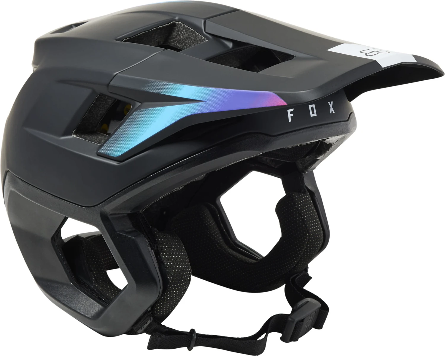 Fox Racing Dropframe Pro Rtrn Helm, CE - Zwart 1 Fox Racing Dropframe Pro Rtrn Helm, CE - Zwart