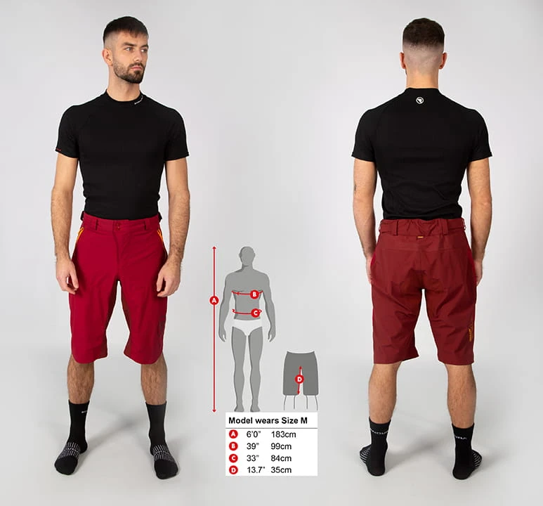 Endura MT500 Spuitbus Kort - Cayenne 3 Endura MT500 Spuitbus Kort - Cayenne - Afbeelding 3