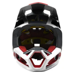 Fox Racing Proframe Helm Geblokkeerd, CE - Zwart/wit -Aanbiedingen Vlot Fiets Winkel F15040083 6