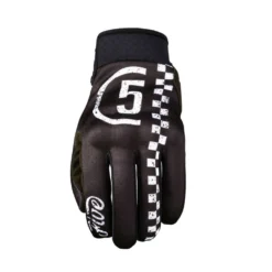 Five Handschoenen Bruin-wit